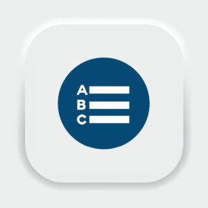 Alphabetical Posts Icon